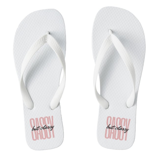 Chanclas Pareja de Flip Flops, sencilla pero elegante (Plantilla)