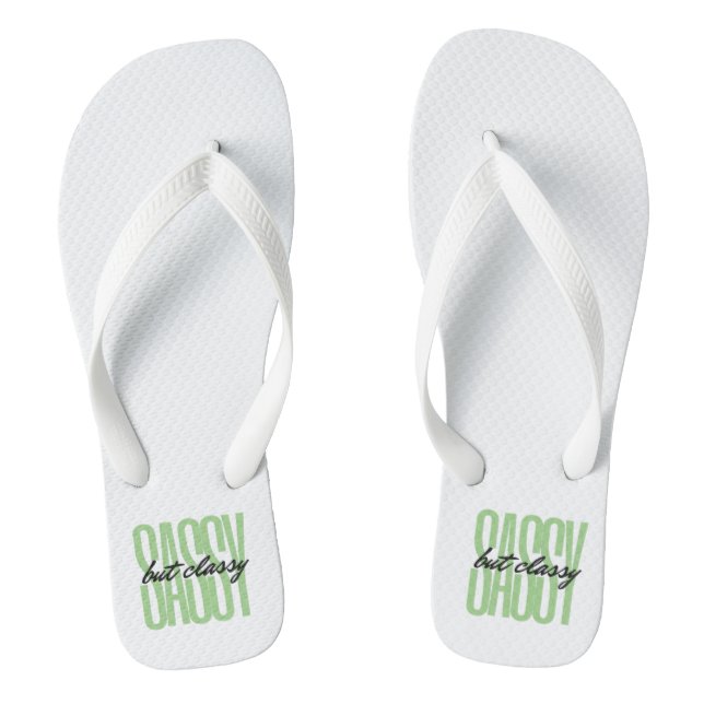 Chanclas Pareja de Flip Flops, sencilla pero elegante (Plantilla)