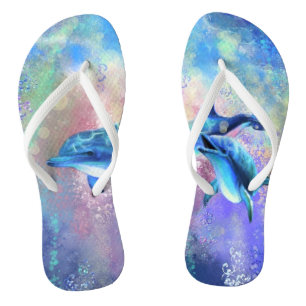 Chanclas Pareja delfines Flip Flops