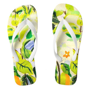 Chanclas Pareja floral tropical de Flip Flops