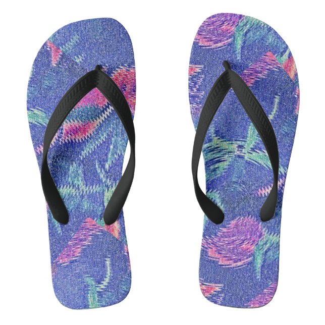 Chanclas Paro floral de la isla de Flip Flops (Plantilla)