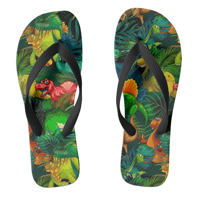 Chanclas Parque Dinosaur (Plantilla)