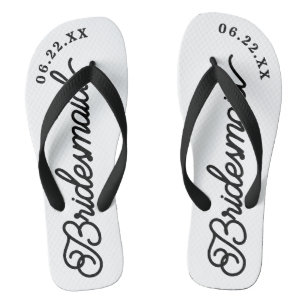 Chanclas Partido Bridal de Personalizado Moderno Flip Flops