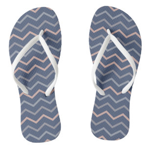 Chanclas Pastel Chevron Flip Flops
