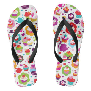 Chanclas Pastel de taza y té