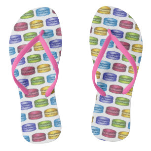 Chanclas Pastel francés Macaron Cookies Bakery Pastry Chef