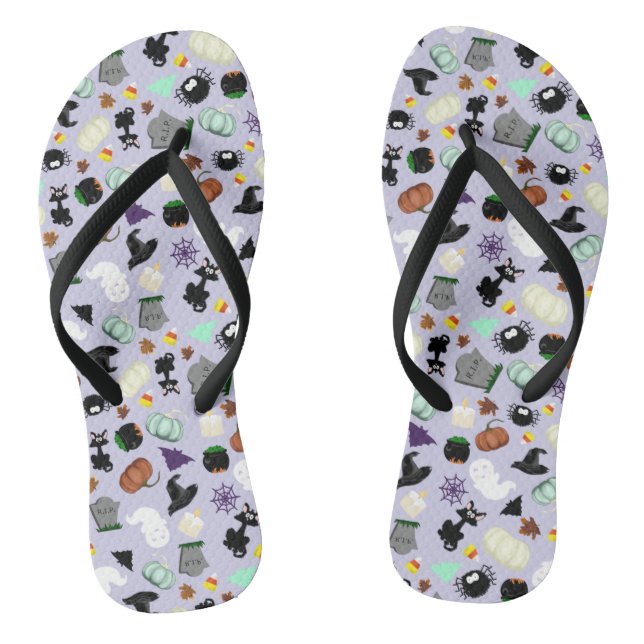 Chanclas Pastel Halloween (Plantilla)