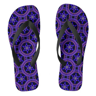 Chanclas Patrón abstracto boho elegante moderno floral #505