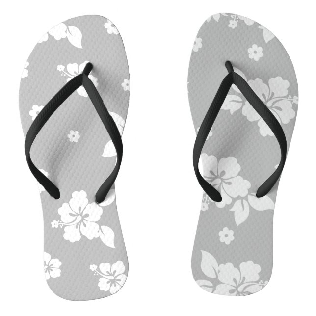 Chanclas Patrón Aloha Gray Classic Hawaii sin foco (Plantilla)