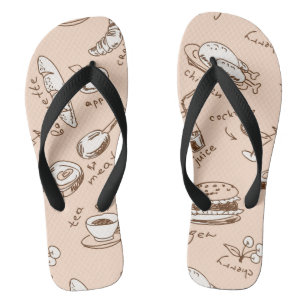 Chanclas Patrón con alimento