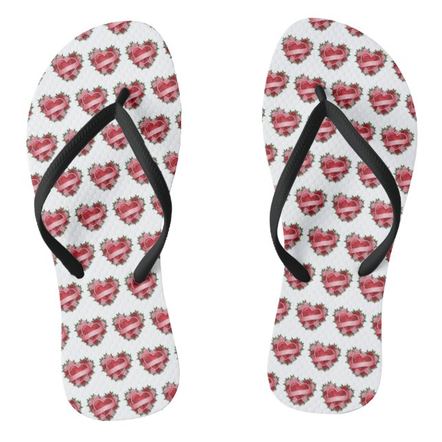 CHANCLAS PATRÓN DE AMOR (Plantilla)