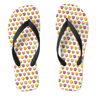 Chanclas Patrón de amor Candy Hearts