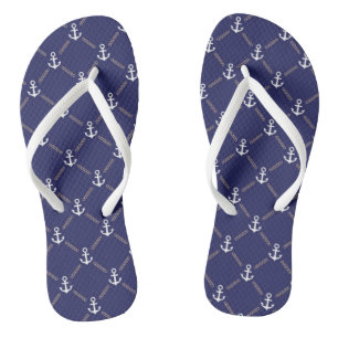 Chanclas Patrón de ancla