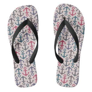 Chanclas Patrón de ancla