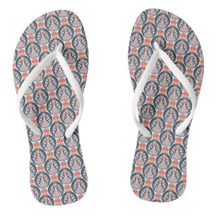 Chanclas Patrón de arte folclórico de Turquía