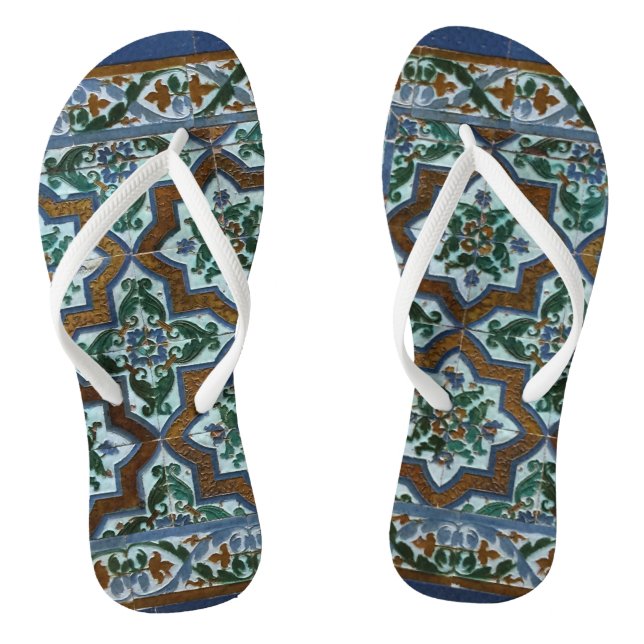 Chanclas Patrón de boho ruso (Plantilla)