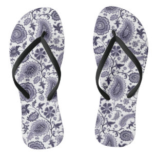 Chanclas Patrón de bonito Paisley