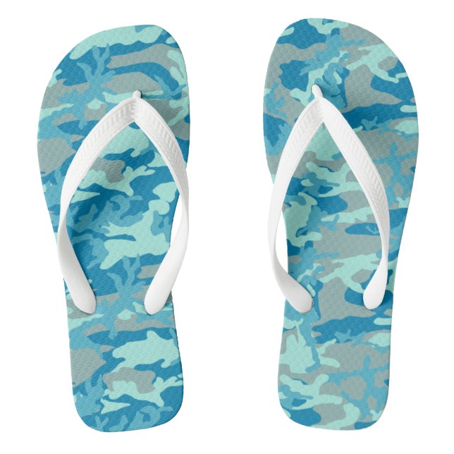 Chanclas Patrón de camuflaje BlueBlast (Plantilla)