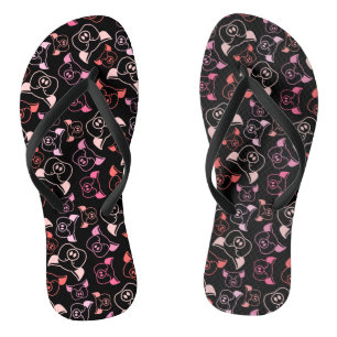 Chanclas Patrón de cerdos