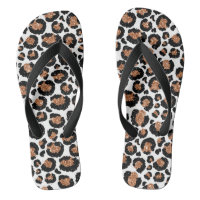 Patrón de Cheetah blanco y Relieve metalizado dora