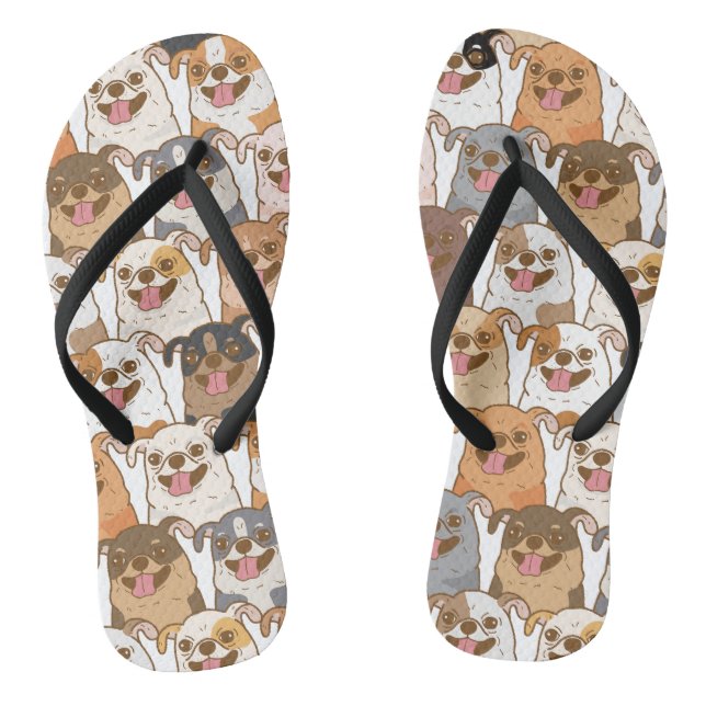 Chanclas Patrón de Chihuahua (Plantilla)