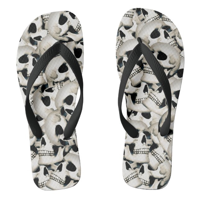 Chanclas Patrón de cráneo (Plantilla)