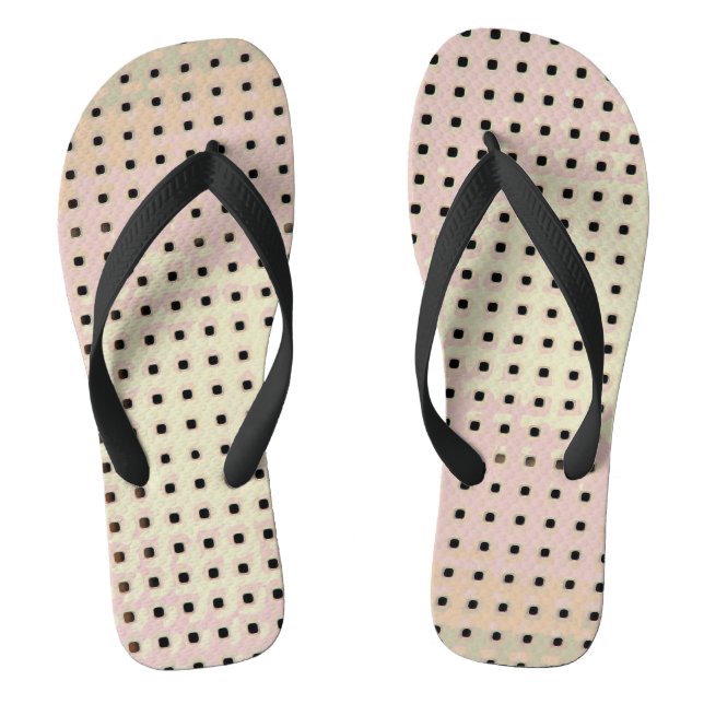 Chanclas Patrón de cuadrícula de una silla (Plantilla)
