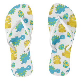 Chanclas Patrón De Dinosaurios, Dinosaurios Cutos, Dino Beb