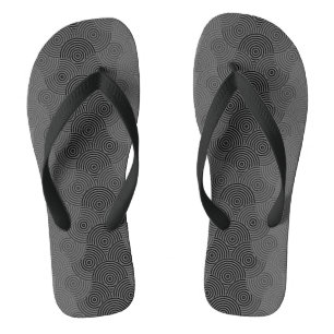 Chanclas Patrón de disco 02.BG gris