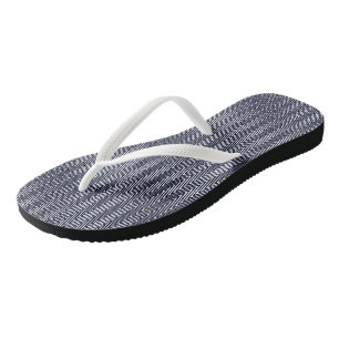 Chanclas Patrón de efecto moiré de resumen moderno Guay úni