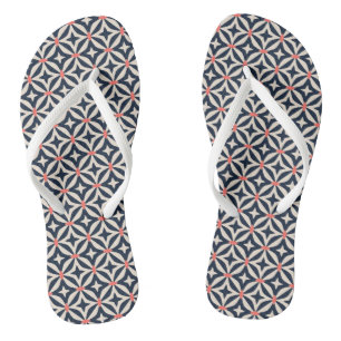 Chanclas Patrón de estrella geométrica