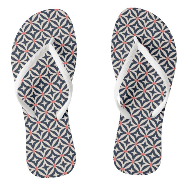 Chanclas Patrón de estrella geométrica (Plantilla)