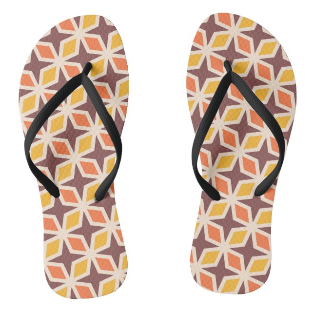 Chanclas Patrón de estrella geométrica de Mod (Plantilla)