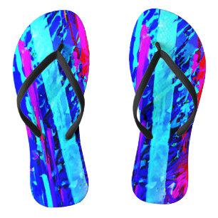 Chanclas Patrón de explosión de color