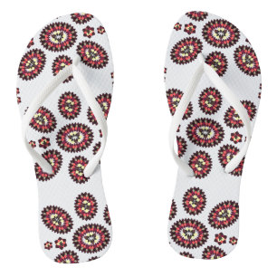 Chanclas Patrón de flores de Mandala