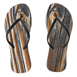 Chanclas Patrón de grano de madera de Guay
