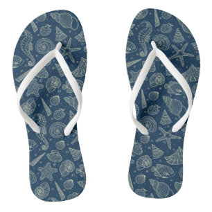 Chanclas Patrón de habitantes oceánicos 2