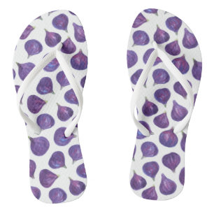 Chanclas Patrón de hilos de color agua