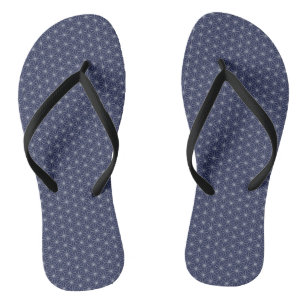 Chanclas Patrón de hojas de lujo diseño tradicional japonés