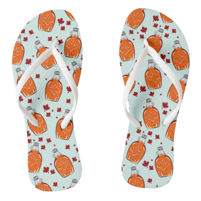 Chanclas Patrón de jarabe de arce canadiense (Plantilla)