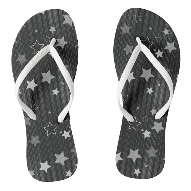 Chanclas Patrón de las estrellas negras (Plantilla)
