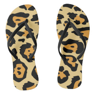 Chanclas Patrón de manchas de guepardo moderno