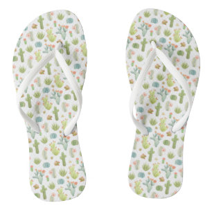Chanclas Patrón de mantenimiento de cactus