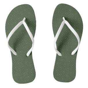 Chanclas Patrón de nudo celta tejido