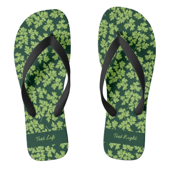 Chanclas Patrón de Perejil (Plantilla)