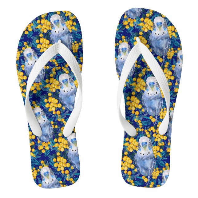 Chanclas Patrón de periquito y wattles (Plantilla)