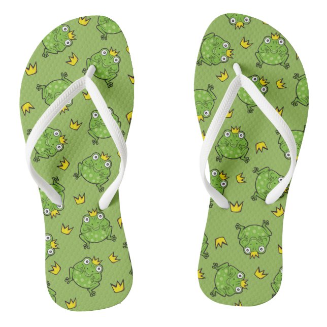 Chanclas Patrón de Personalizado de ranas (Plantilla)