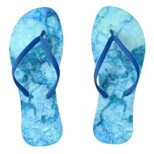 Chanclas Patrón de piedra de gema, granito azul bahiano