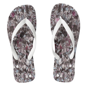 Chanclas Patrón de piedra natural