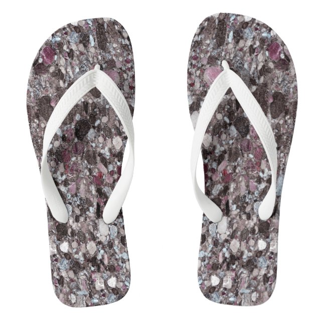 Chanclas Patrón de piedra natural (Plantilla)